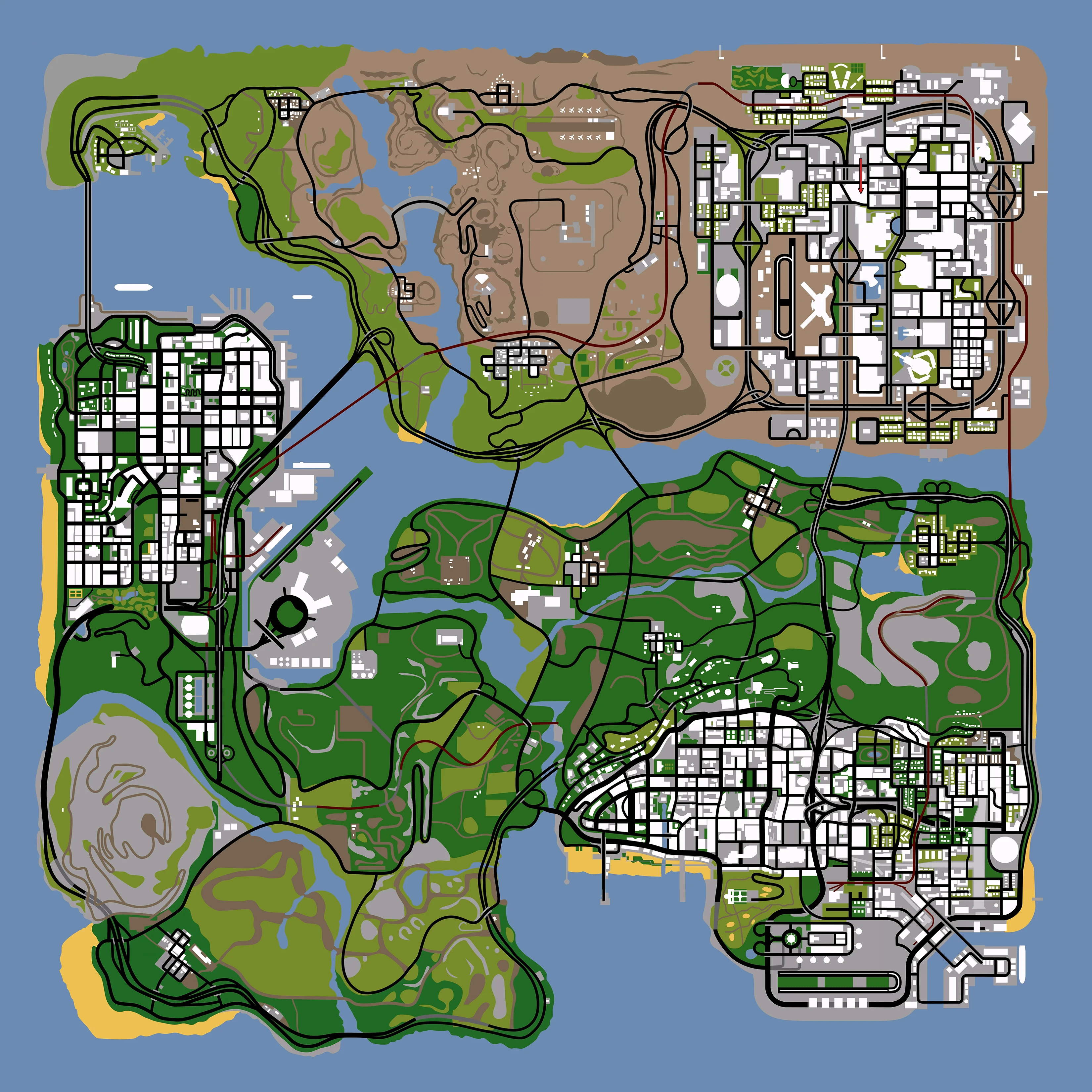The Evolution of GTA Maps: From San Andreas to GTA 6